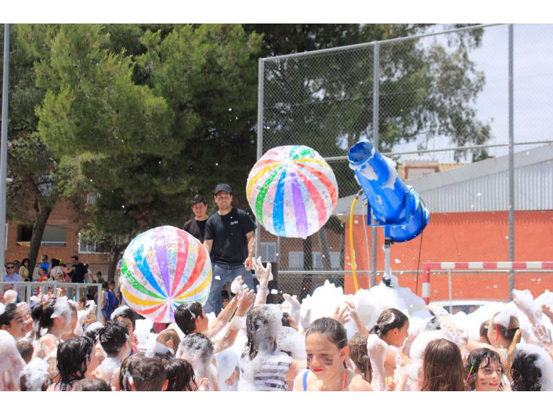 Oferta fiesta de la espuma